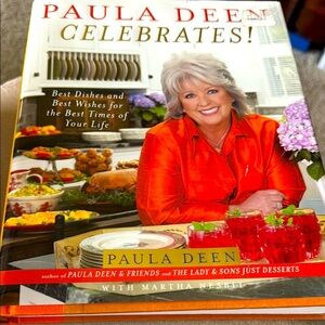 Paula Deen Celebrates! Best Dishes - Recipes Family Style Cookbook EUC